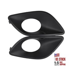 9108854300 9108854400 Pair Front Bumper Fog Light Grille Trim Cover Set