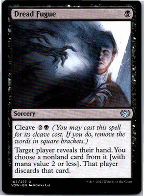 Dread Fugue U 107 Normal Innistrad: Crimson Vow NM