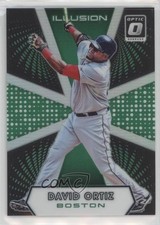 2016 Panini Donruss Optic Illusion Green 5/5 David Ortiz #I-3 HOF uk2