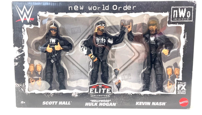 WWE Elite NWO 3-Pack Scott Hall Hollywood Hulk Hogan Kevin Nash