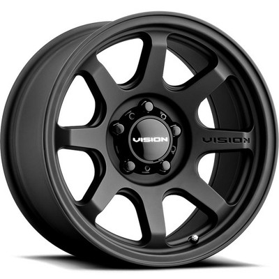 4 Wheels 16'' 351 Flow 16x8 8x165.1 Satin Black 0ET 125.2CB (351-6881SB0)