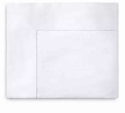 Sferra Giza 45 Sateen White Duvet Cover King. Brand New In Original Packaging