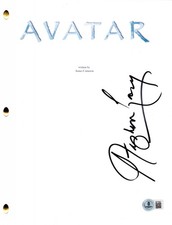 Stephen Lang Signed Avatar Full Script Authentic Autograph Beckett