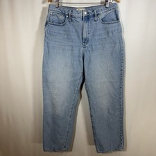 Madewell Women's Size 31 Blue The Perfect Vintage Straight Jeans