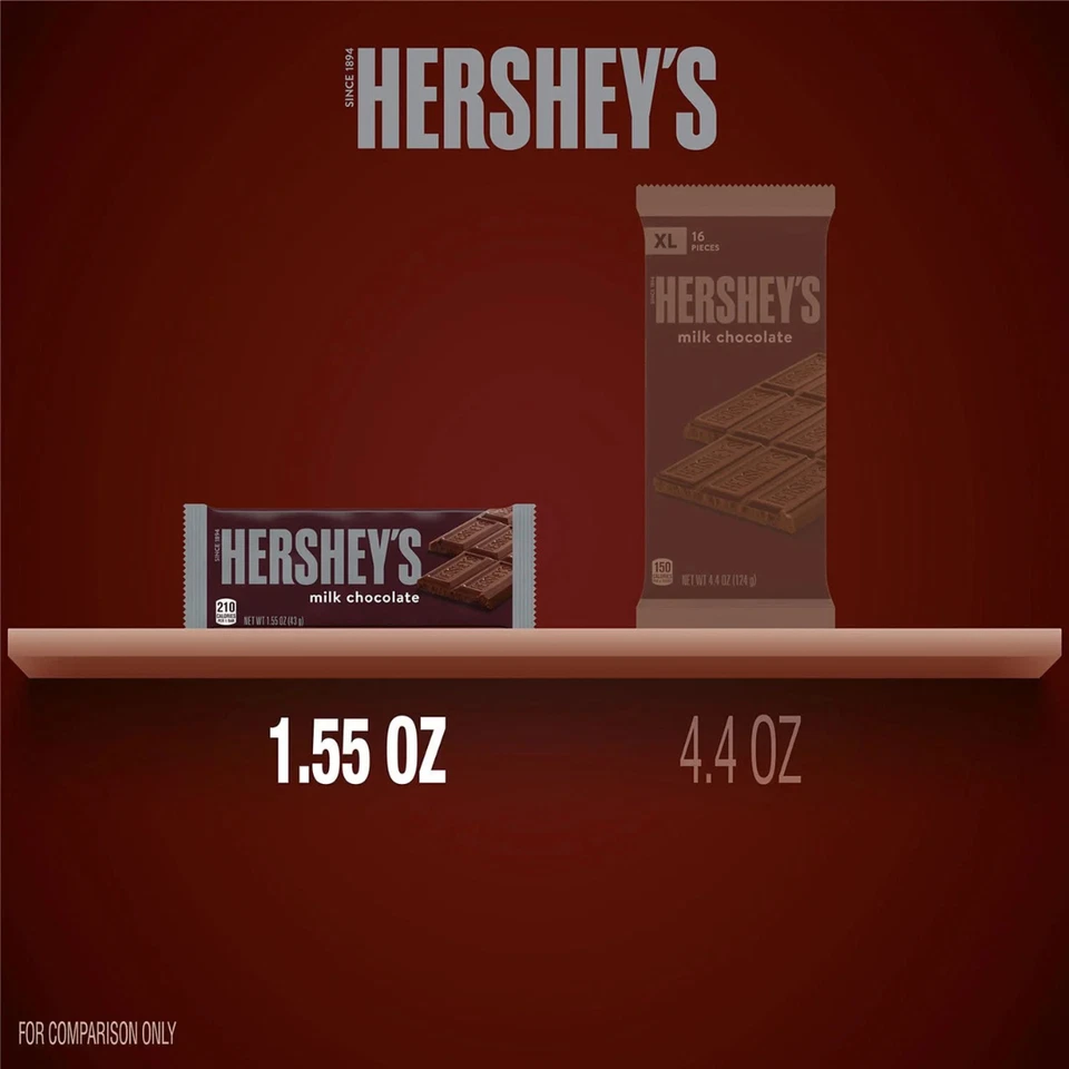 HERSHEY'S Milk Chocolate Candy Bars, 1.55 oz., 36 pk. FREE SHIPPING - Image 2 of 4