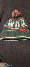 AMERICAN NEEDLE Minnesota Wild NHL Pillow Line Knit Beanie