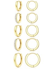 Small Gold Hoop Earrings for Women Hypoallerg...