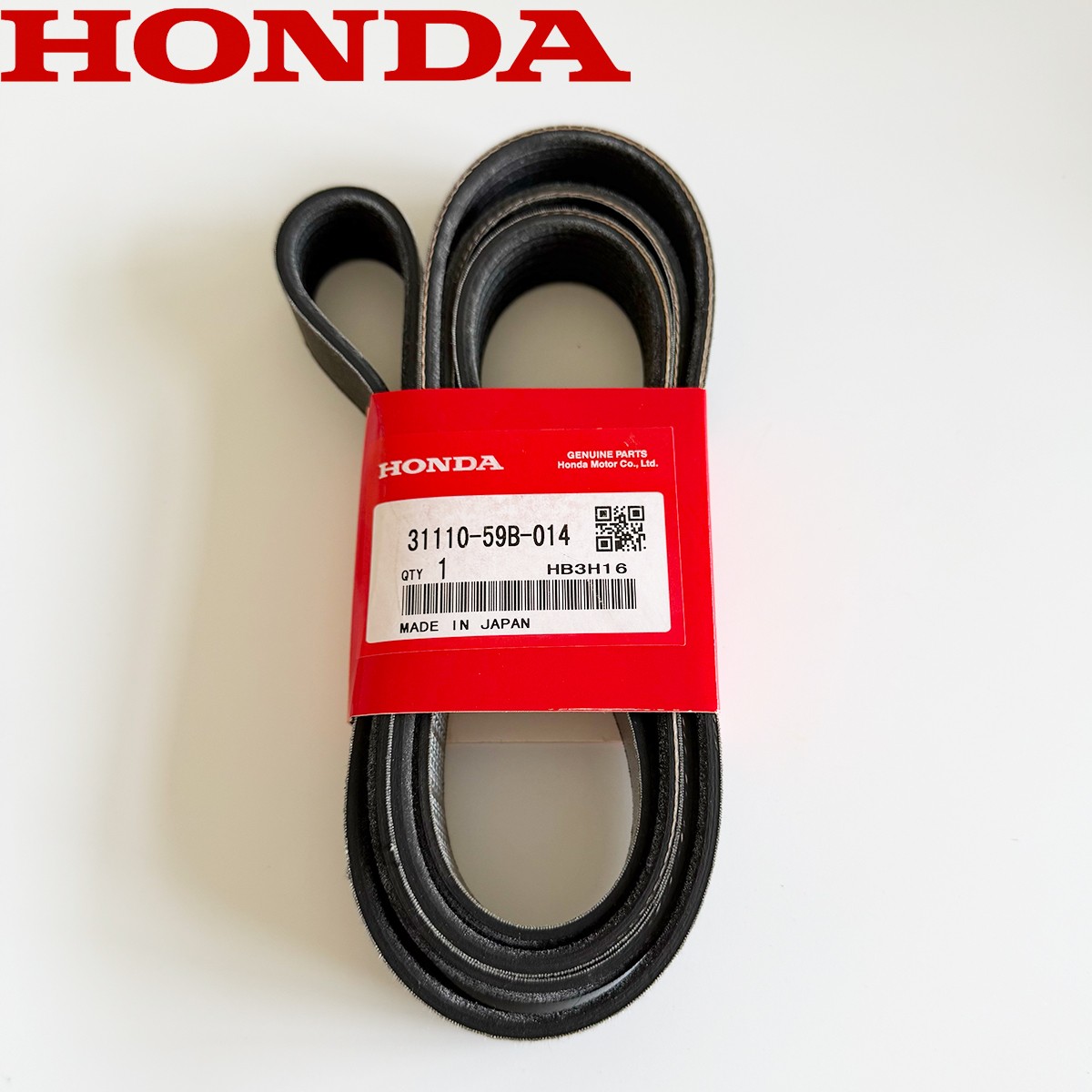 Honda 31110-59B-014 FAN Belt (2017-2021 Honda CR-V, 2016-2021 Honda Civic) MADE IN JAPAN - Foto 8