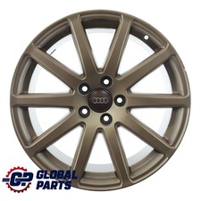 Audi TT 8J Alloy Wheel Rim 18" 9J ET:52 10-Spoke Gold 8J0601025