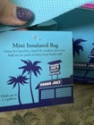 Trader Joe's Mini Insulated Cooler Tote School Bag Blue Limited Edition 2026 NWT — photo 5