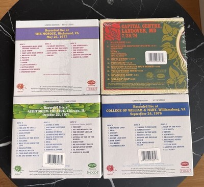 Grateful Dead Dave's Picks Vol 1 - 4 with BONUS sealed NEW | eBay