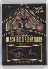 2015-16 Panini Black Gold Signatures Holo 2/10 Earl Monroe #BG-45 Auto HOF 1yj