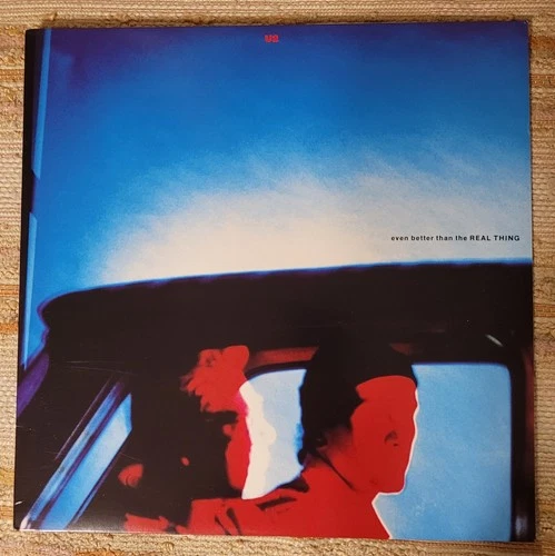 U2 Even Better Than The Real Thing' + 3 RARE 1992 US Vinyl 12" Single - Bono NM