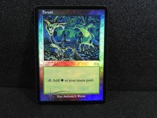 Mtg Forest (1999) Arena Promos FOIL Urza’s Magic The Gathering