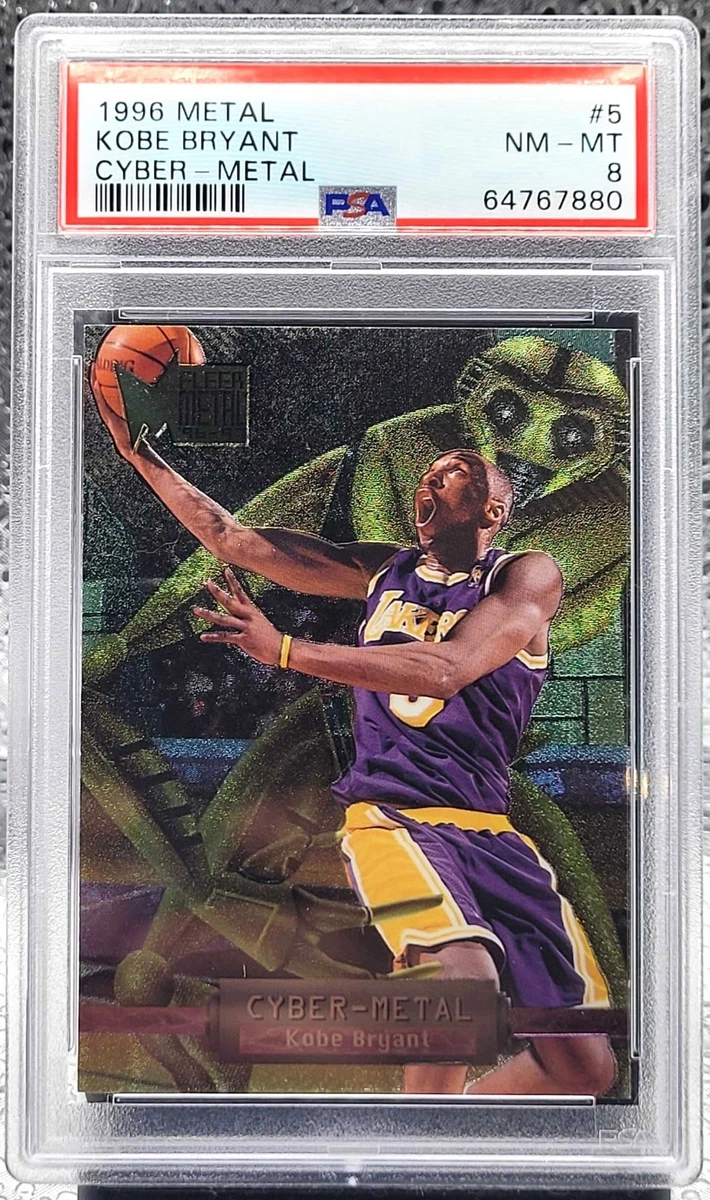 Kobe Bryant Basketball Grade 8 Rookie Sports Trading Cards