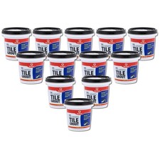 USA-Made Pre-Mixed Tile Grout - 1/2 Pint, 12 Pack