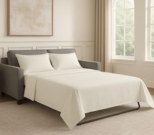 Soft Luxurious Full Sleeper Sofa Bed Sheet Set - Premium Quality 100 Cotto...