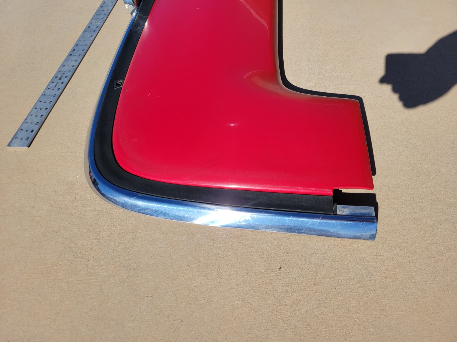 Genuine Chrysler TC Maserati Convertible Top Tonneau Cover 3rd Brake Light Red