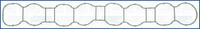 Neu - Ajusa 13267000 Dichtung, AnsaugkrüMmer FüR Chevrolet Opel Vauxhall