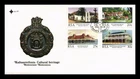 Dr Jim Stamps South Africa First Day Cover Cultural Heritage 4v Set 1986 Monarch
