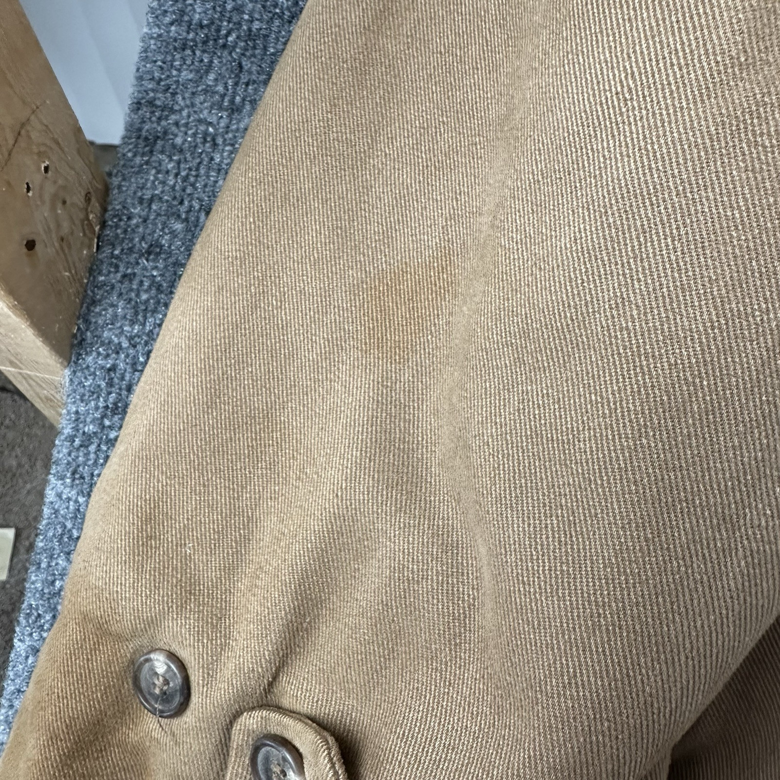 80's Polo Ralph Lauren L Mackinaw Country Work Shearling Fur Rancher Coat Jacket