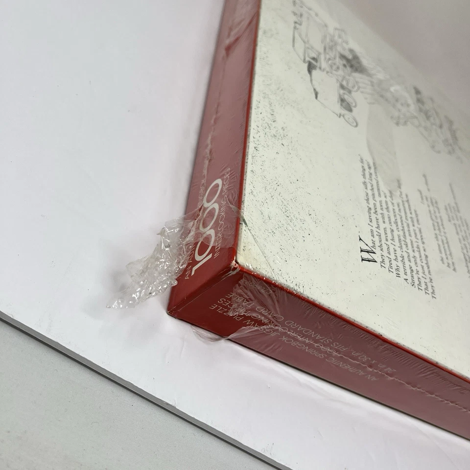 Vintage 1977 Springbok 1000 Piece Jigsaw Puzzle “YESTERDAYS” NEW 24”x30” - Image 4 of 4