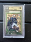 2002 topps chrome tom brady #100 BGS 9.5 Subs 9.5, 10, 9.5, 9.5. Chipped Case