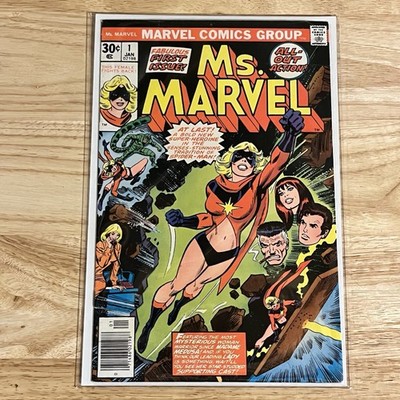 MS. MARVEL #1 1977 Marvel Comics 1st Appearance of Carol Danvers as Ms. Marvel 