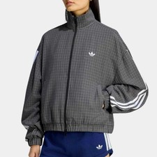 adidas Originals Checkered All Over Print Track Jacket Retro Classic-LD5339