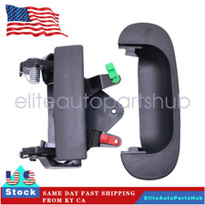 New For 94-01 Dodge Ram 1500 2500 3500 Rear Tailgate Handle Bezel Black Textured
