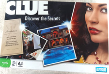 CLUE Discover the Secrets Family Board Game b...