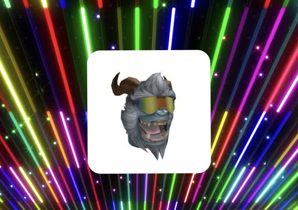 R0BLOX Toy Code - Radical Yeti Head | With Special Effect (Rare