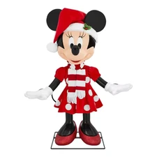 *NEW* Disney 4 ft. Animated Holiday Minnie Mouse Christmas Animatronic A6 *2025*