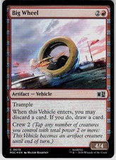 Big Wheel Foil 679 Commander Marvel Super Heroes Magic the Gathering