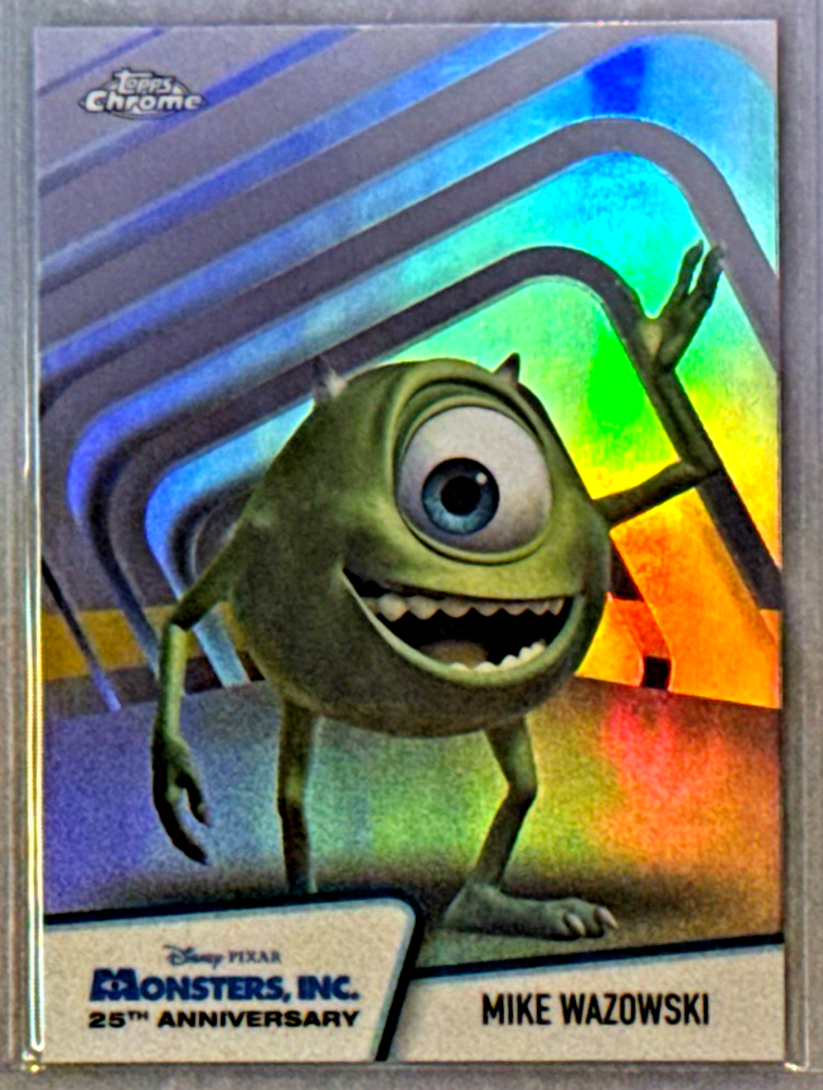 Mike Wazowski 2026 Topps Chrome Disney Monsters Inc. 25th