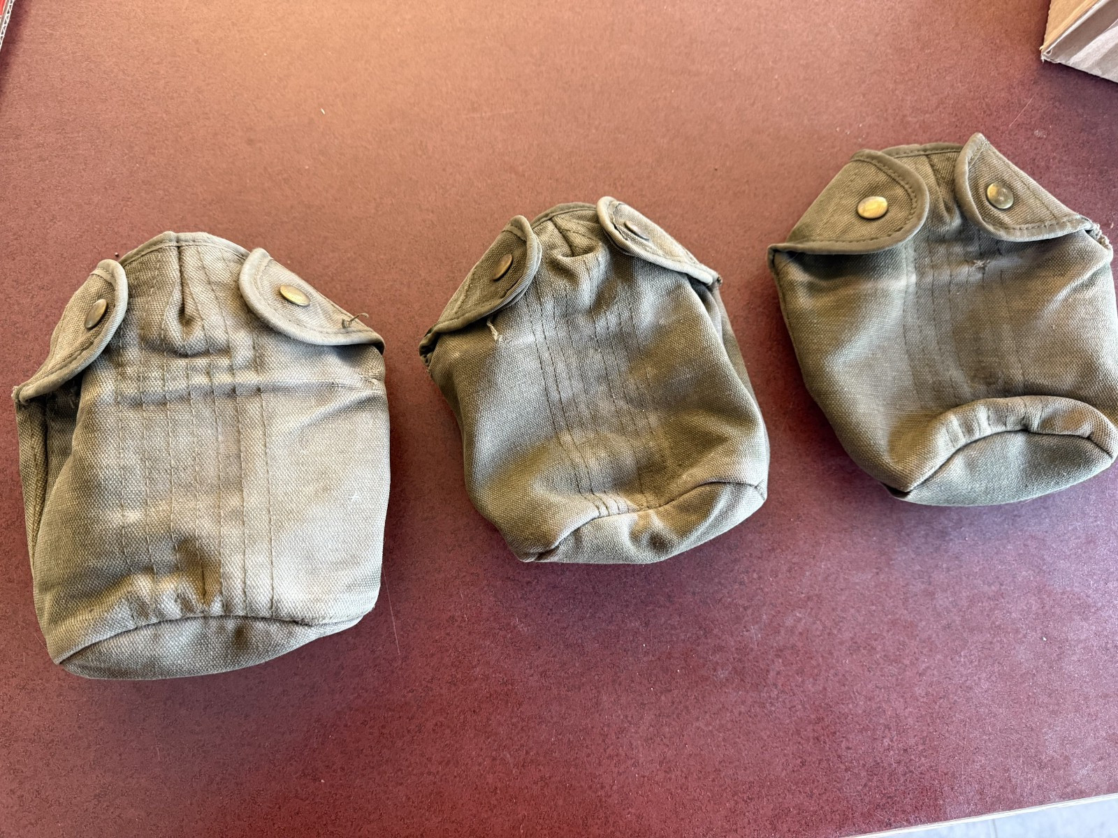 Canvas Canteen Cover US Army Military Water  1 Quart Insulated Vintage