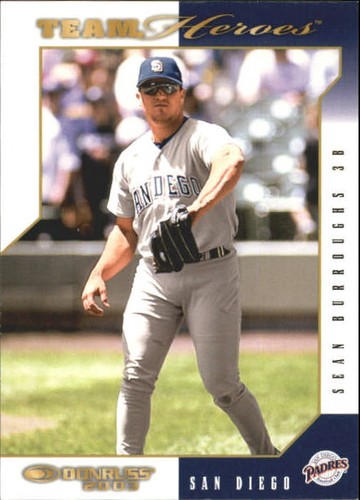 2003 Donruss Team Heroes Sean Burroughs #426 card