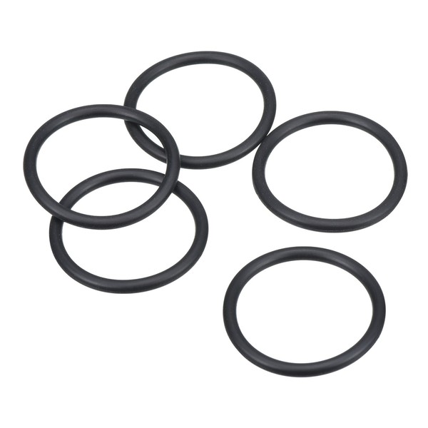5X Nitrilgummi O-Ringe 30Mm Ad 25Mm Id 2.65Mm Breite Metrische Dichtung Schwarz-image
