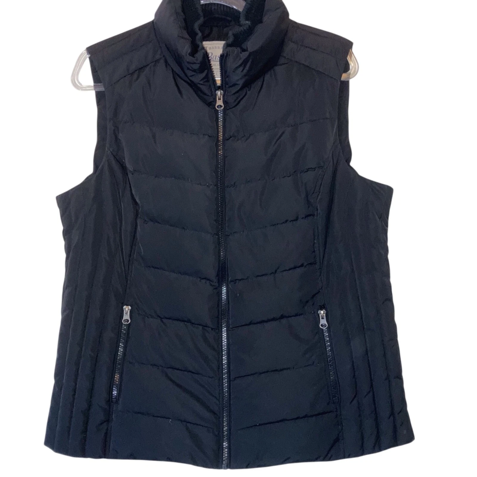 Womens Winter Down Puffer Vest BASS Size L