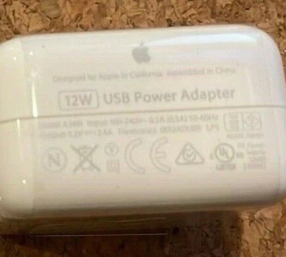 iPad All Models  Apple 12W Wall Charger /Lightning to USB Cable iPad NEW 🔌OEM - Image 3 of 3
