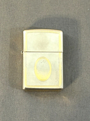 1997 Etched Zippo Lighter No Monogram