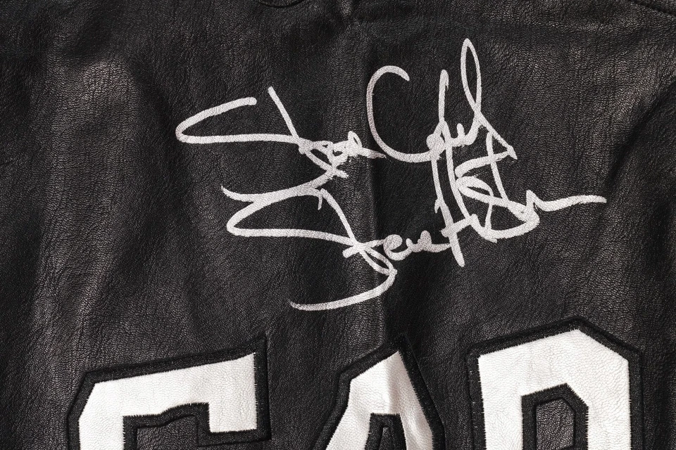 Stone Cold Стив Остин подписанный официальный жилет WWF 2000 SOB BAS сертификат подлинности 3:16 с автографом - Изображение 4 из 4