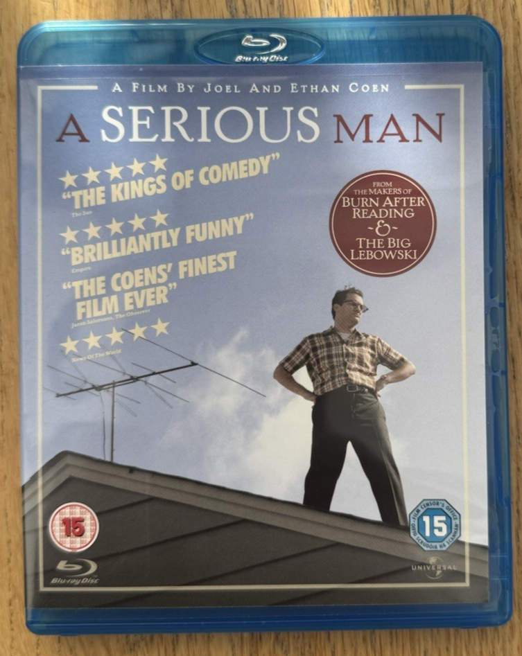 A Serious Man 2009 Coen Brothers 2010 Blu-Ray Region Free