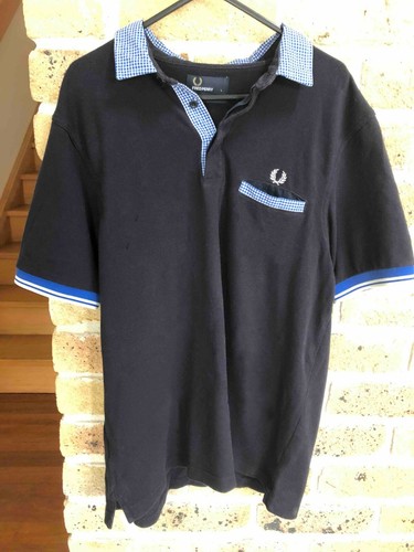 Fred Perry Polo Shirt with Gingham 