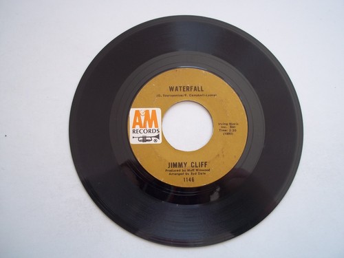 JIMMY CLIFF Wonderful World Beautiful People / Waterfall 45 RPM 7" Record A&M - Picture 5 of 6