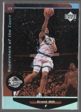 1998-99 Upper Deck Ovation Superstars of the Court #C3 Grant Hill Detroit HOF