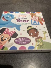 Disney Baby My First Year Book Plus 28 Milestone Cards