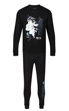 Mens Pyjamas DragonBall-Z Cuffed Hems Night Sleep Lounge Wear PJ Sets XS-2XL New