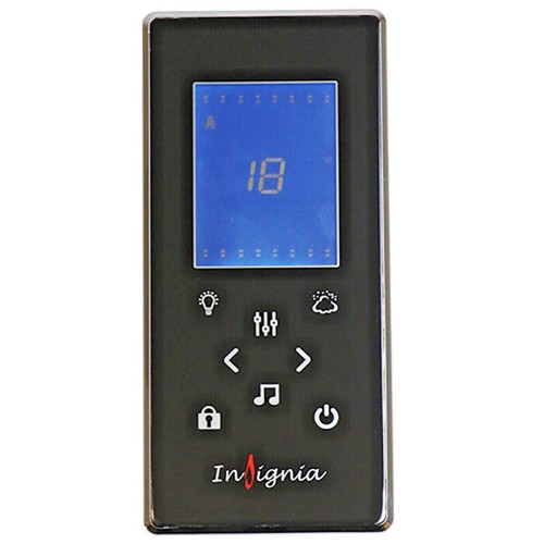 Insignia Steam Shower Cabin Enclosure 1100 x 700 mm Screwless Tray Tri Jet Steam - Picture 8 of 52
