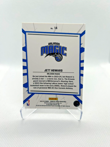 Inserto Jett Howard RC - 2023-24 Donruss Optic My House #14 - Orlando Magic - Foto 2 di 2